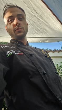 Ritratto in divisa da chef